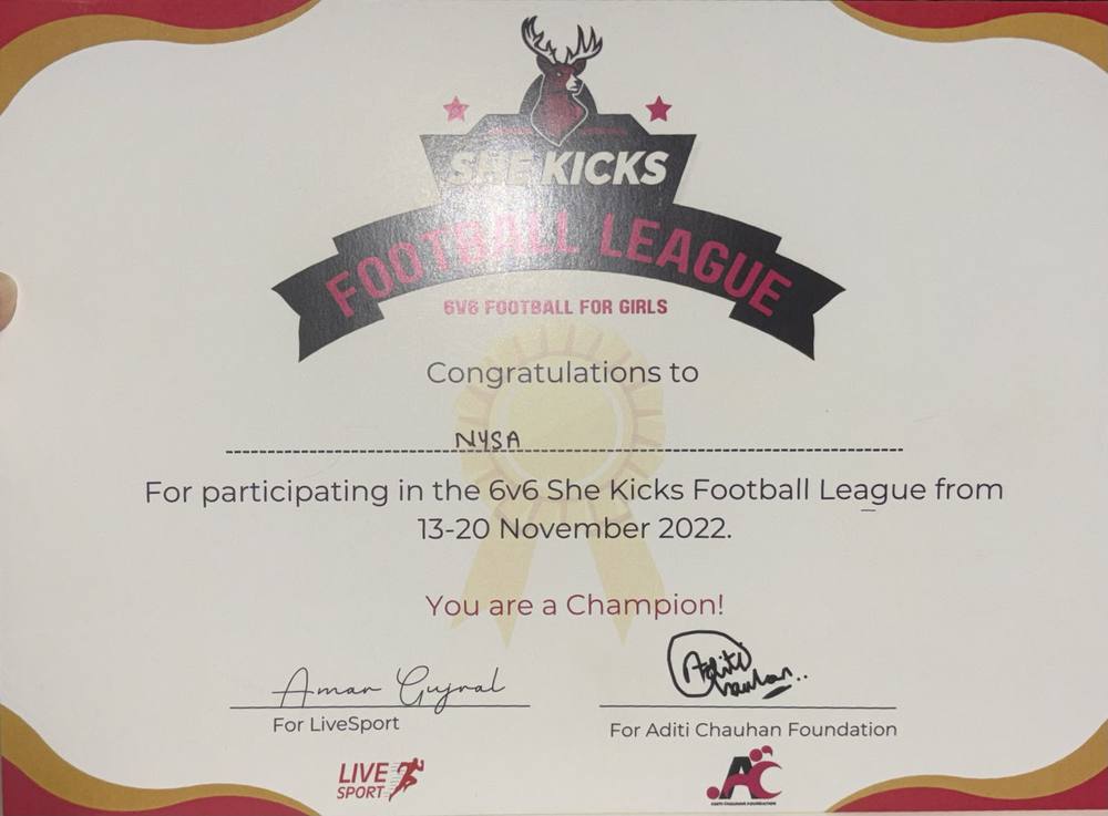 6v6 She Kicks Football League